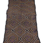 Textile - Cloth - Shoowa-Kuba - DR Congo 120 cm