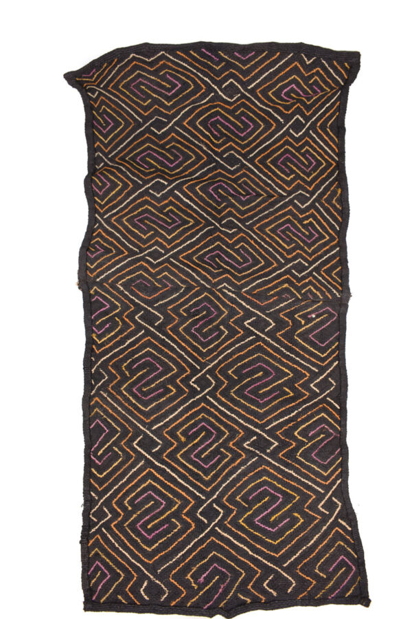 Textile - Cloth - Shoowa-Kuba - DR Congo 120 cm