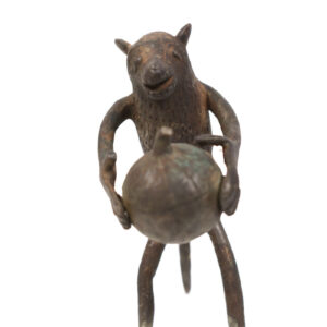 Leopard Figure - Bronze - Edo - Benin