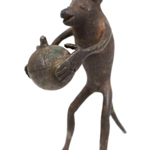Leopard Figure - Bronze - Edo - Benin