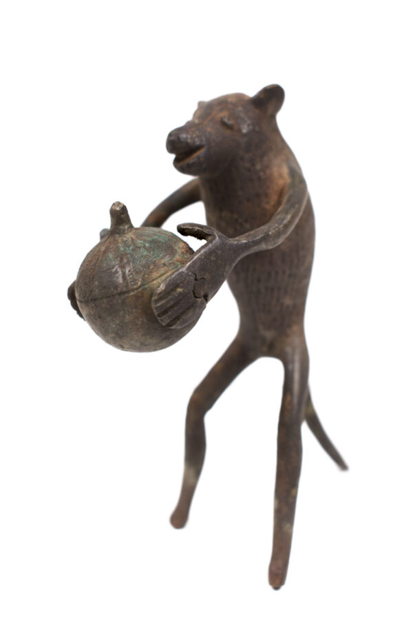 Leopard Figure - Bronze - Edo - Benin