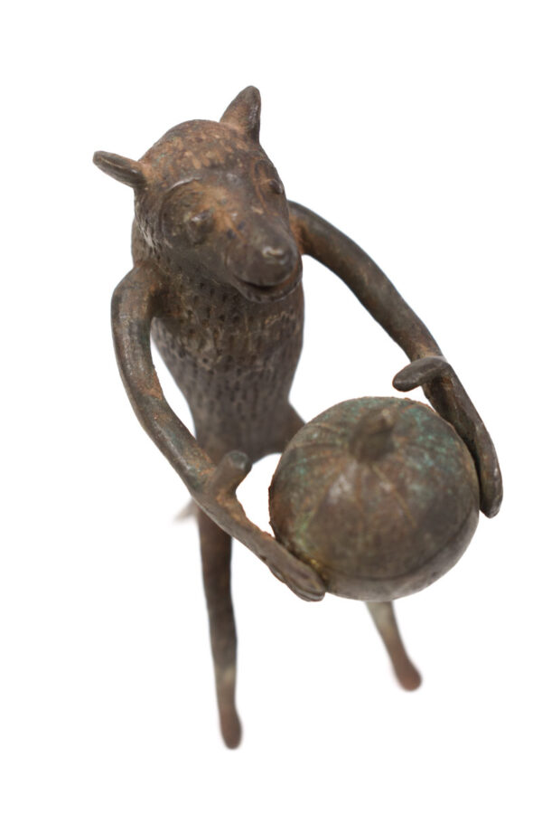Leopard Figure - Bronze - Edo - Benin