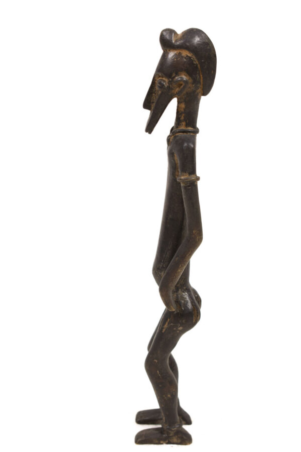 Ancestor Figure - Bronze - Senufo - Ivory Coast