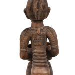 Divination bowl figure - Wood - Yoruba - Nigeria