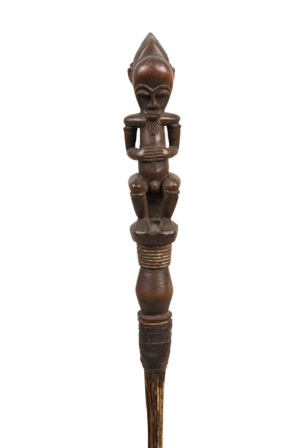 Fly whisk - Wood - Baule - Ivory Coast