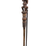 Fly whisk - Wood - Baule - Ivory Coast