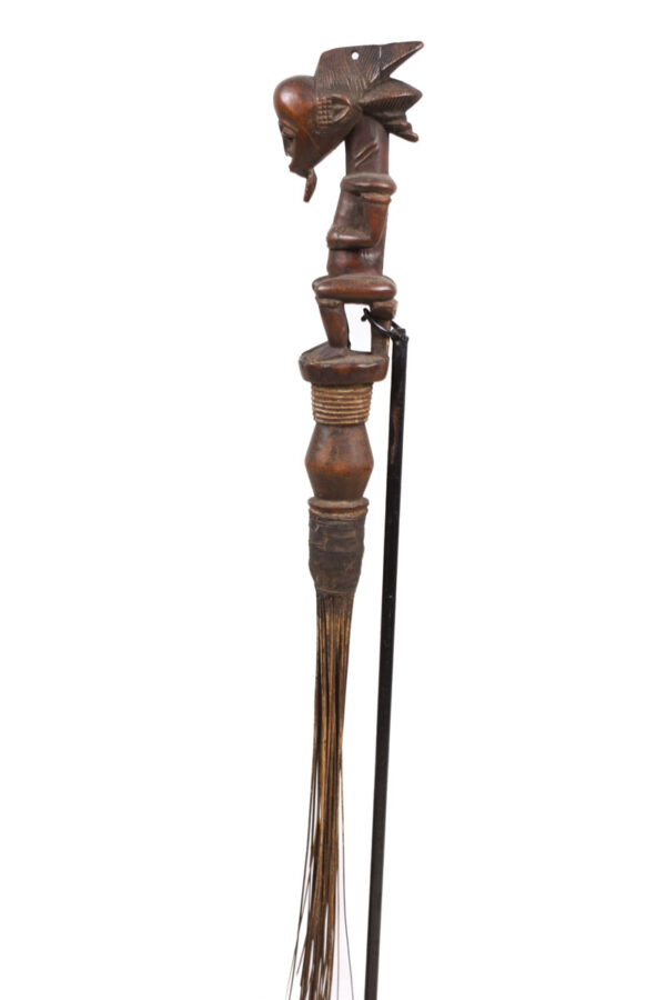 Fly whisk - Wood - Baule - Ivory Coast