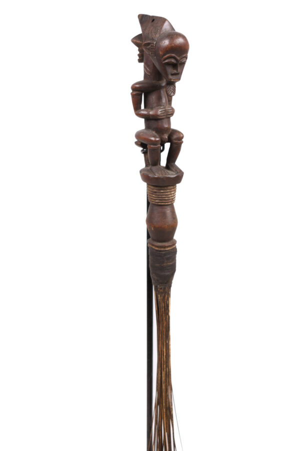 Fly whisk - Wood - Baule - Ivory Coast