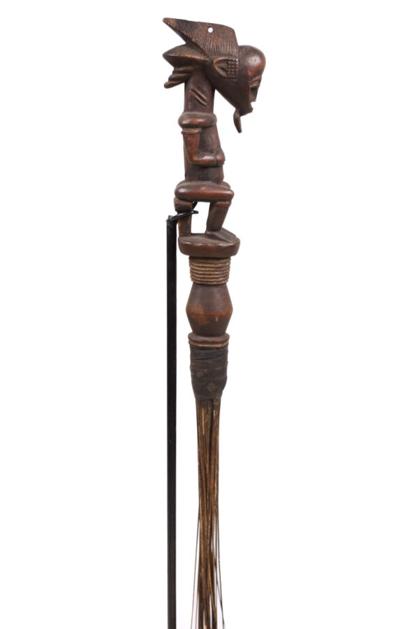 Fly whisk - Wood - Baule - Ivory Coast