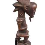 Fly whisk - Wood - Baule - Ivory Coast