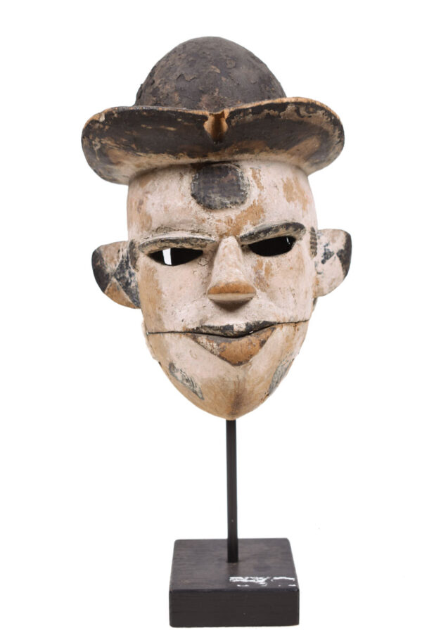 Mask - Wood - OGONI - Nigeria - KF Schädler certificate