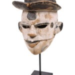 Mask - Wood - OGONI - Nigeria - KF Schädler certificate