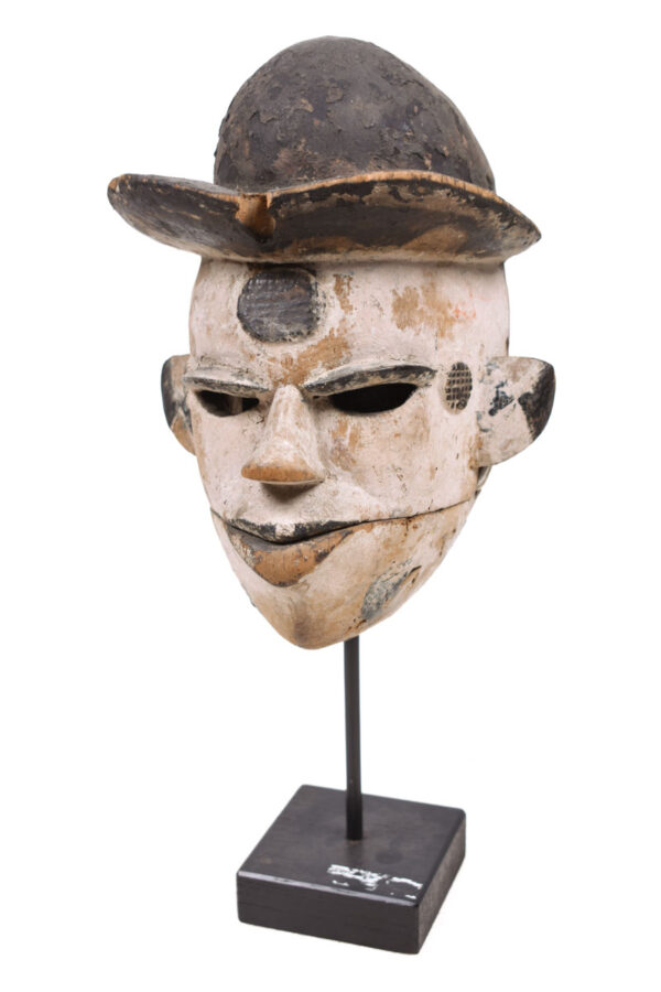 Mask - Wood - OGONI - Nigeria - KF Schädler certificate
