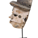 Mask - Wood - OGONI - Nigeria - KF Schädler certificate