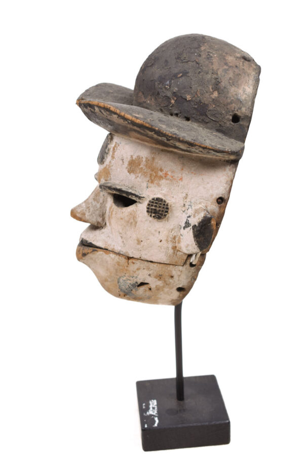 Mask - Wood - OGONI - Nigeria - KF Schädler certificate