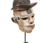 Mask - Wood - OGONI - Nigeria - KF Schädler certificate