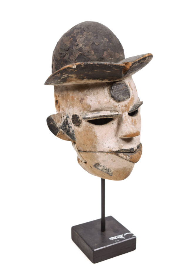 Mask - Wood - OGONI - Nigeria - KF Schädler certificate