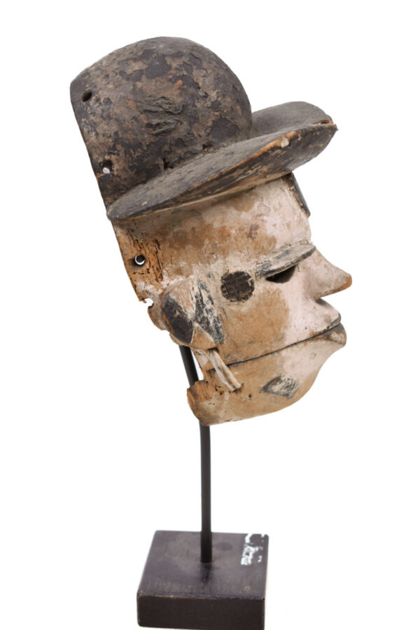 Mask - Wood - OGONI - Nigeria - KF Schädler certificate