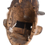 Mask - Wood - OGONI - Nigeria - KF Schädler certificate