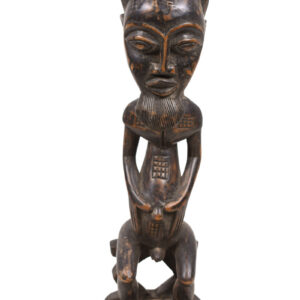 Ancestor figure - Baule - Wood - Ivory Coast