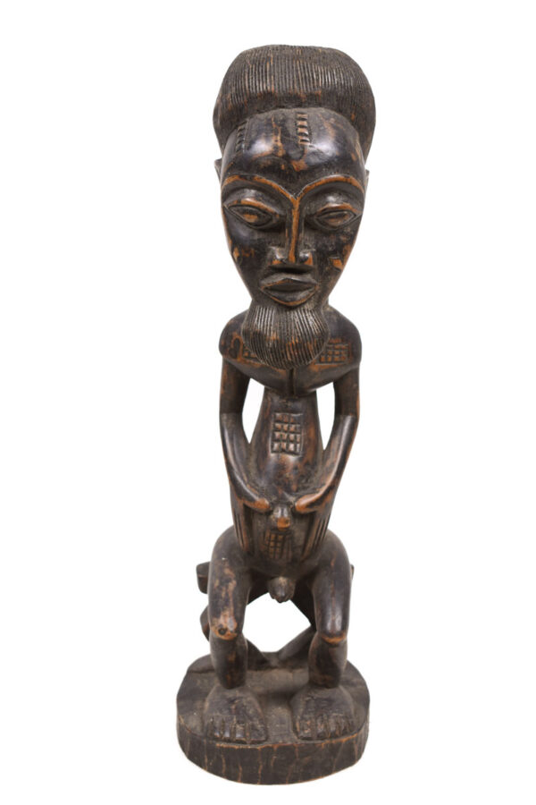 Ancestor figure - Baule - Wood - Ivory Coast