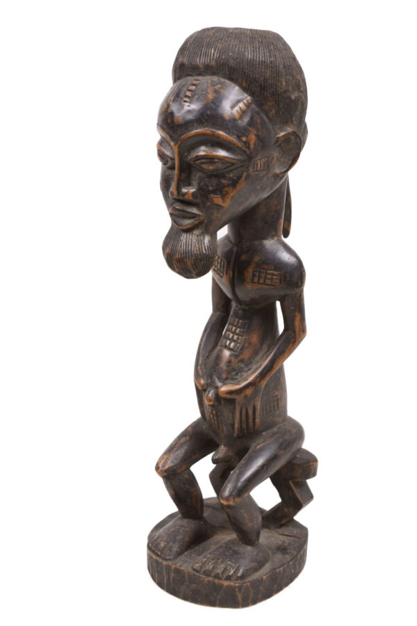 Ancestor figure - Baule - Wood - Ivory Coast