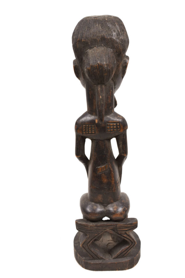 Ancestor figure - Baule - Wood - Ivory Coast