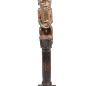 Power stick / Scepter - Wood - Yoruba - Nigeria