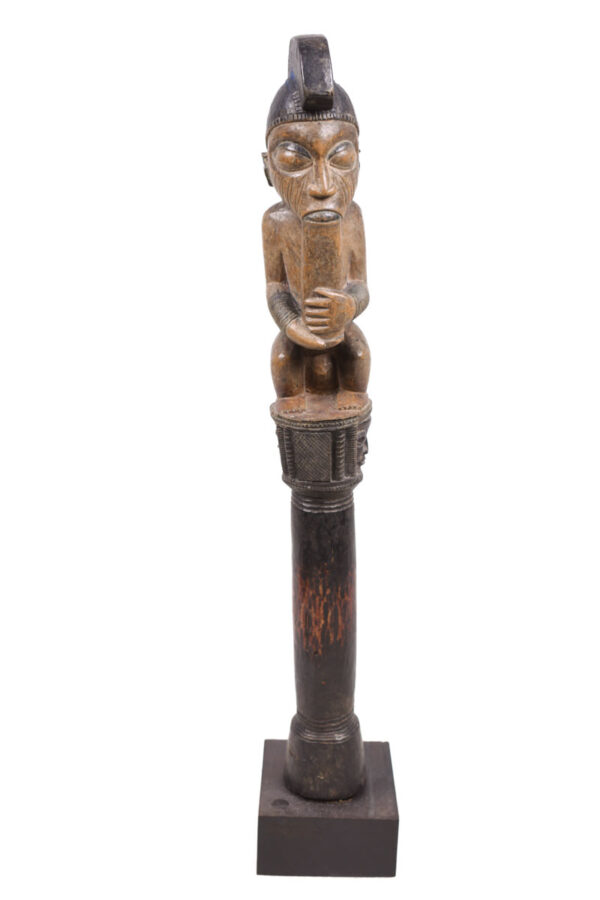 Power stick / Scepter - Wood - Yoruba - Nigeria