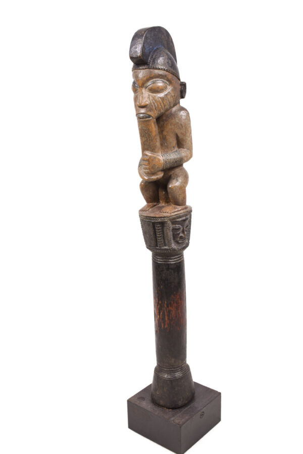Power stick / Scepter - Wood - Yoruba - Nigeria