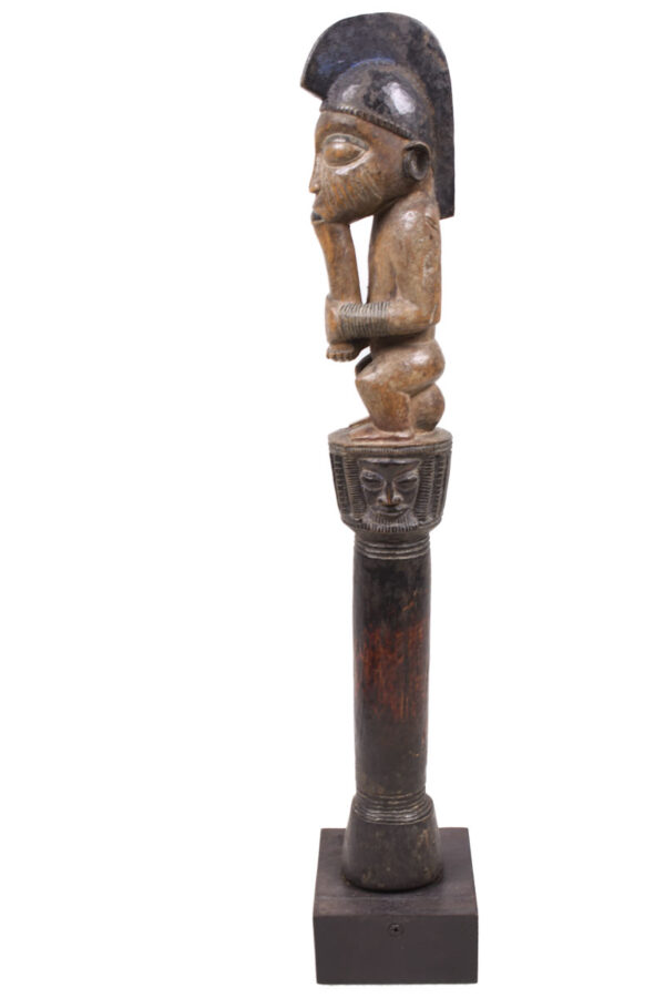 Power stick / Scepter - Wood - Yoruba - Nigeria