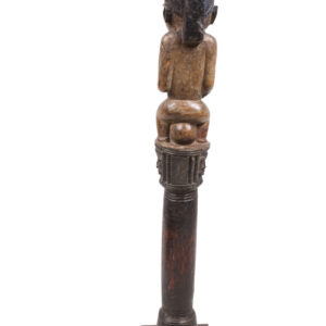Power stick / Scepter - Wood - Yoruba - Nigeria