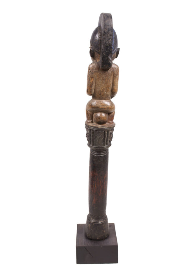 Power stick / Scepter - Wood - Yoruba - Nigeria