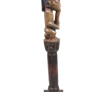 Power stick / Scepter - Wood - Yoruba - Nigeria