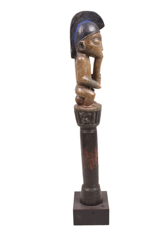Power stick / Scepter - Wood - Yoruba - Nigeria