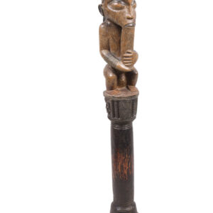 Power stick / Scepter - Wood - Yoruba - Nigeria
