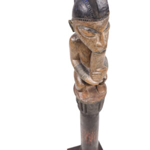 Power stick / Scepter - Wood - Yoruba - Nigeria