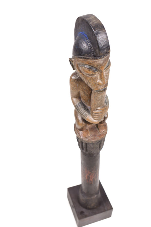 Power stick / Scepter - Wood - Yoruba - Nigeria