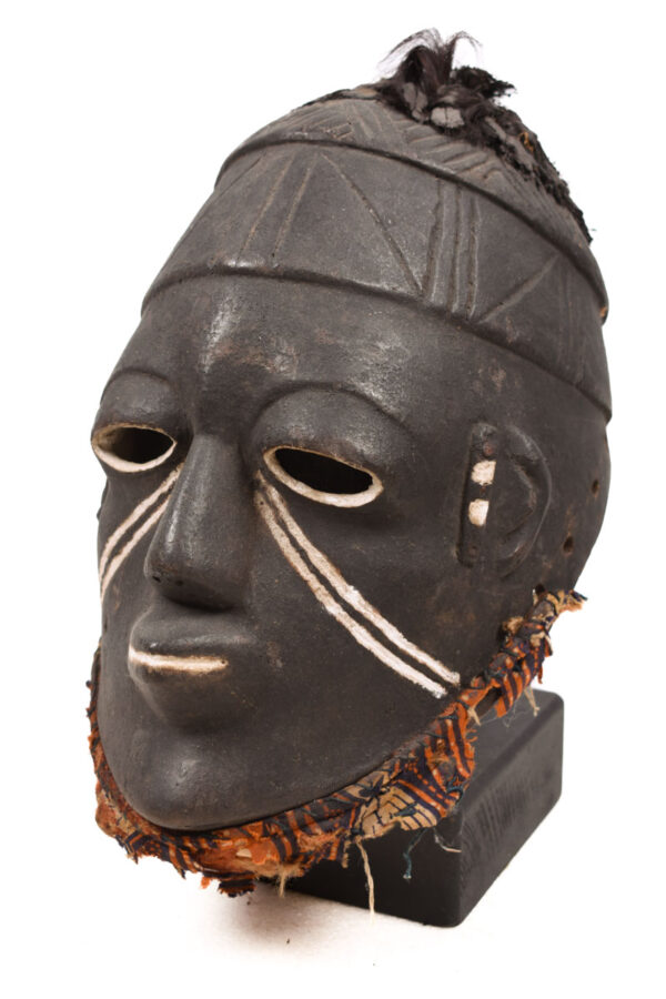 Gelede mask - Wood - Yoruba - Nigeria - KF Schädler certificat