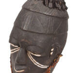 Gelede mask - Wood - Yoruba - Nigeria - KF Schädler certificat
