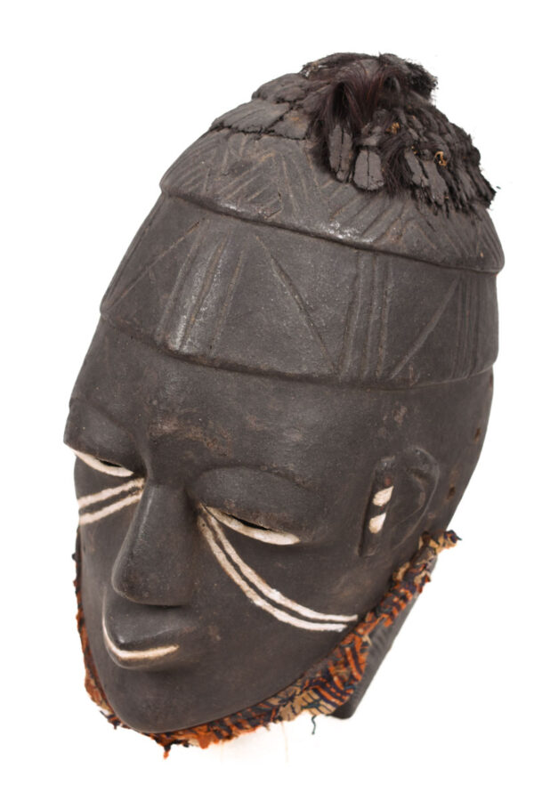 Gelede mask - Wood - Yoruba - Nigeria - KF Schädler certificat