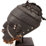 Gelede mask - Wood - Yoruba - Nigeria - KF Schädler certificat