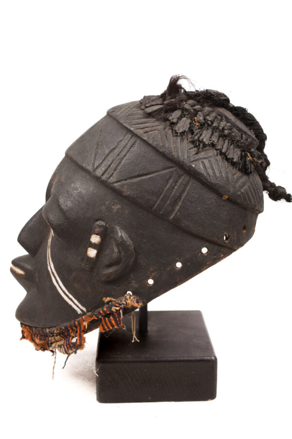 Gelede mask - Wood - Yoruba - Nigeria - KF Schädler certificat