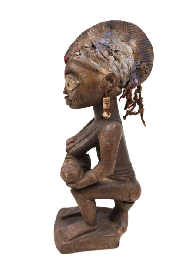 Maternity figure - Wood - Yoruba - Nigeria