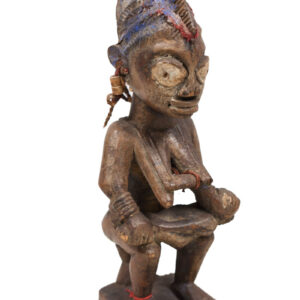 Maternity figure - Wood - Yoruba - Nigeria