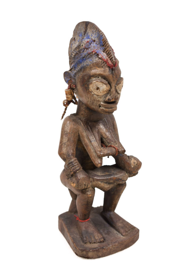 Maternity figure - Wood - Yoruba - Nigeria