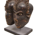 Monkey Mask - Wood - Bulu - Cameroon