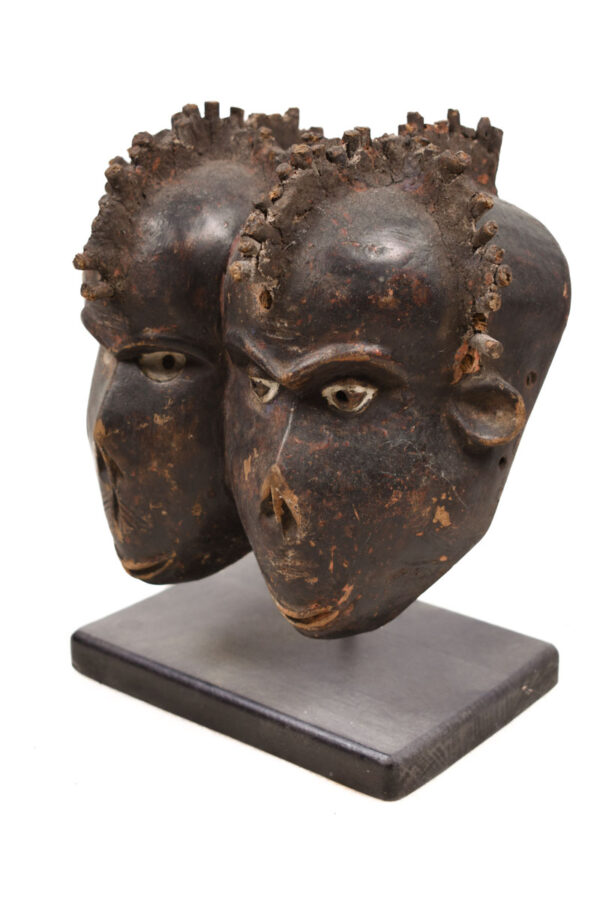 Monkey Mask - Wood - Bulu - Cameroon