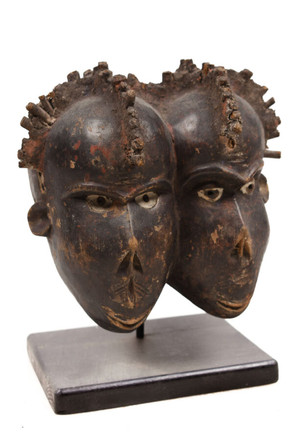 Monkey Mask - Wood - Bulu - Cameroon