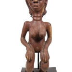 Female figure - Wood - Mbala- DR Congo